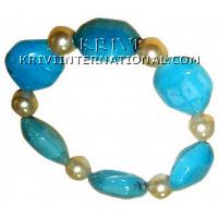 KBKRKQ036 Luxirious Glass Beads Bracelet