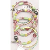 KBKRKQ039 Exclusive Six Strings Beaded Bracelet