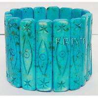 KBKSKM029 Blue Color Strechable Fashion Bracelet
