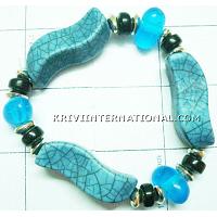 KBKTKNC07 Wholesale Jewelry Glass Beads Bracelet