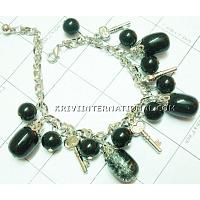 KBKTKND14 Amazing Design Glass Beads & Charm Bracelet