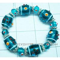 KBKTKOA26 Wholesale Jewelry Glass Beads Bracelet