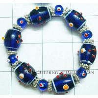 KBKTKOF26 Wholesale Jewelry Glass Beads Bracelet