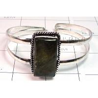 KBLLKT029 White Metal Jewelry Cuff Bracelet