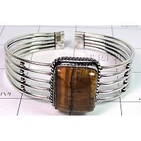 KBLLKT031 White Metal Jewelry Cuff Bracelet