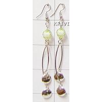 KEKRKR002 Elegant Colored Stone Fashion Jewelry Earring