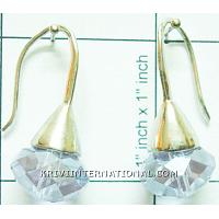 KEKTKNA01 Wholesale Jewelry Faceted Stone Earring