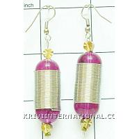KEKTKNC07 Bollywood Style Hanging Earring