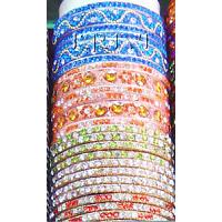 KKKRKT002 Colored Stone Indian Bangles