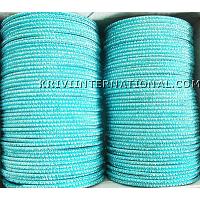 KKKTLK048 Metallic turquoise blue colour bangles with glitter handiwork
