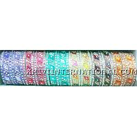KKLKKN010 6 sets of Lac bangles in 6 different colours