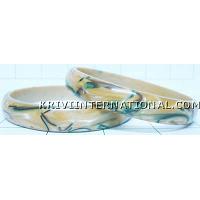 KKLKKN059 A pair of acrylic bangles