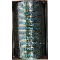 KKLLLKC06 4 Dozen Blue Metal Bangles Choori with Glitter Handiwork
