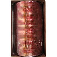 KKLLLKN06 4 Dozen Red Metal Bangles Choori with Glitter Handiwork