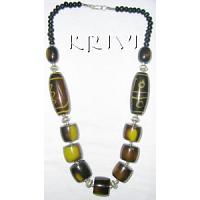 KNKRKQ034 Fancy Beaded Handcrafted Necklace