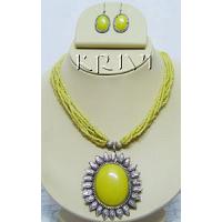 KNKRKS006 Ethnic Indian Fashion Jewelry Necklace Set