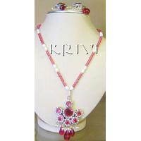 KNKRKT037 Lovely Victorian Jewelry Necklace Set