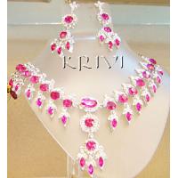 KNKRKT052 Wholesale Indian Imitation Jewelry Necklace Set