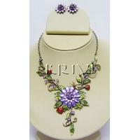 KNKRLL016 Classy Fashion Jewelry Necklace Set