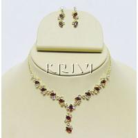 KNKRLL018 Intricate Design Imitation Jewelry Necklace Set
