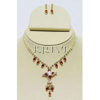 KNKRLL019 Indian Handcrafted Fashion Jewelry Necklace Set