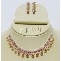KNKRLL022 Attractive Fashion Look Costume Jewelry Necklace Set