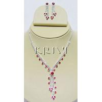 KNKRLL023 Wholesale Indian Imitation Jewelry Necklace Set