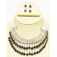 KNKSKM021 Unique & Charming Fashion Jewelry Necklace Set