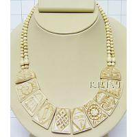 KNKSKQ008 Beautiful Bone Jewelry Necklace