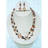 KNKTKNA01 Wholesale Jewelry Necklace Earring Set