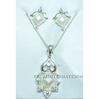 KNKTKO006 Stylish Fashion Jewelry Necklace Set