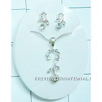 KNKTKO010 Fine Finish Fashion Jewelry Necklace Set