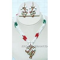 KNKTKO015 Stylish Costume Jewelry Necklace Set