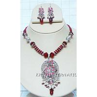KNKTKO018 Fashion Jewelry Necklace Set