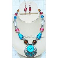 KNKTKOD22 Gorgeous Glass Beads Necklace