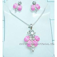 KNKTKOE02 Wholesale Fashion Jewelry Necklace Set
