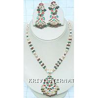 KNKTKQ014 Fashion Jewelry Necklace Set