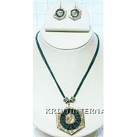 KNKTLM019 Indian Imitation Jewelry Necklace Set