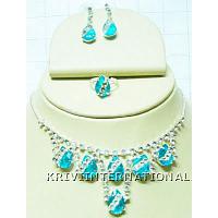 KNKTLMB23 Fashion Jewelry Necklace Set
