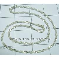 KNLKKL023 Fashion Jewelry Silver Look Chains