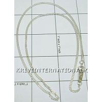 KNLKKL025 Lovely Costume Jewelry Silver Look Chains