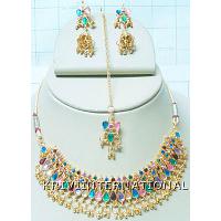KNLKKO002 Beautifully Crafted Costume Jewelry Necklace Set