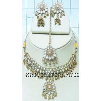 KNLKKP009 Designer Fashion Jewelry Necklace Set
