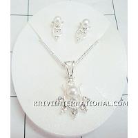 KNLKKQ005 Highly Fashionable Necklace Earring Set