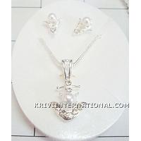 KNLKKQ007 Best Quality Necklace Earring Set