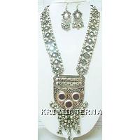 KNLKKS003 Highly Fashionable Necklace Earring Set