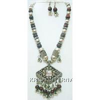 KNLKKS007 Designer Fashion Jewelry Necklace Set