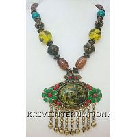 KNLKLK006 Intricately Designed Fashion Necklace