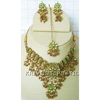 KNLKLM001 Beautifully Crafted Costume Jewelry Necklace Set