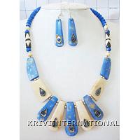KNLLKM017 Wholesale Jewelry Necklace Earring Set